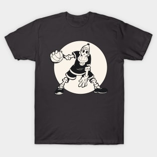 SportySkull - Basketball T-Shirt